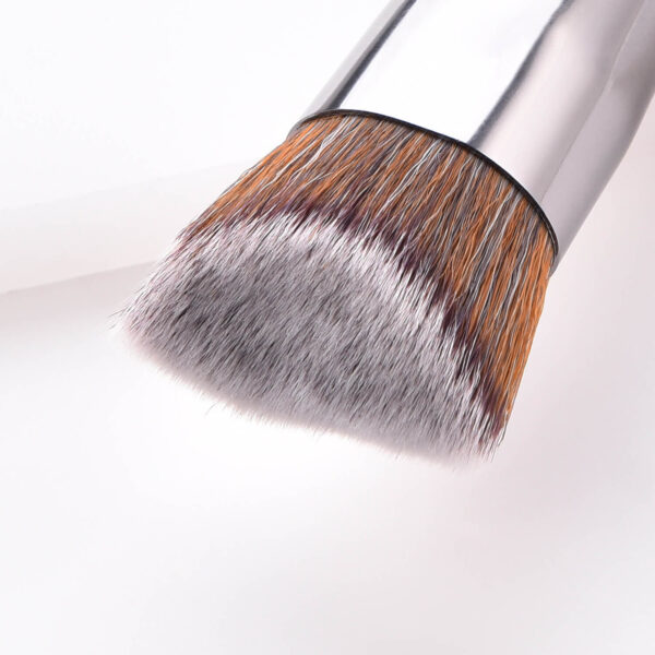 half moon synthetic makeup brush bristle